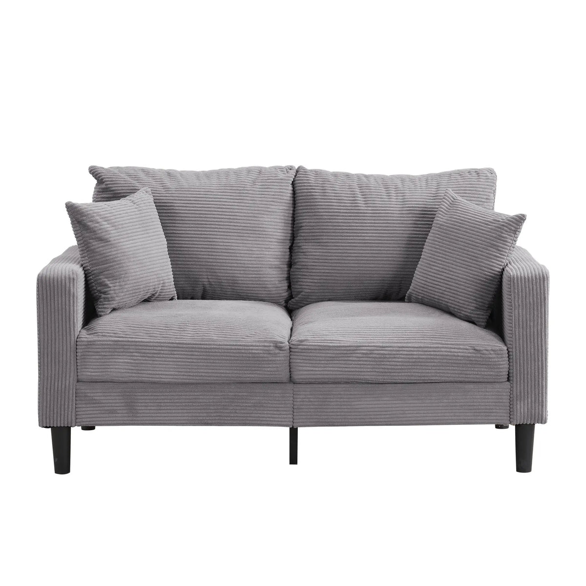 Modern Upholstered Loveseat Sofa, High Resilience Home Essentials