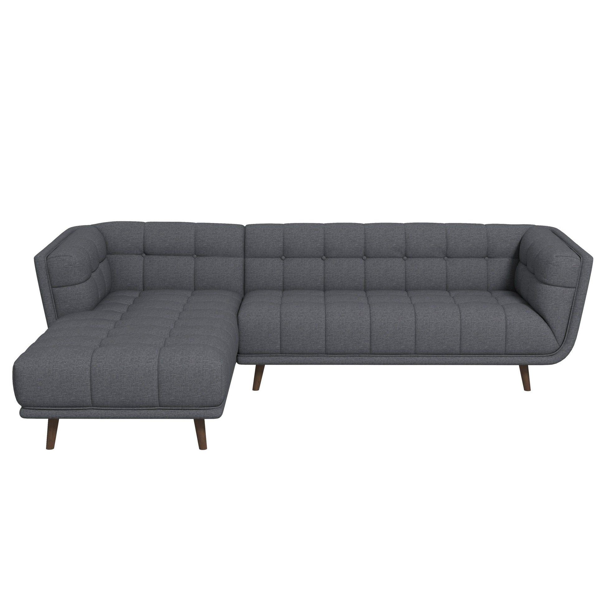Addison - L Shape Sectional Sofa Tufted Ashcroft Furniture