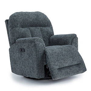 Suitably BeCozzi Power Swivel Glider Recliner with Heat & Massage Best Home Furnishings