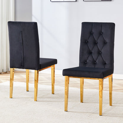 Vintage Style Armless Dining Chairs Set With Grid And Buckle Design Home Essentials