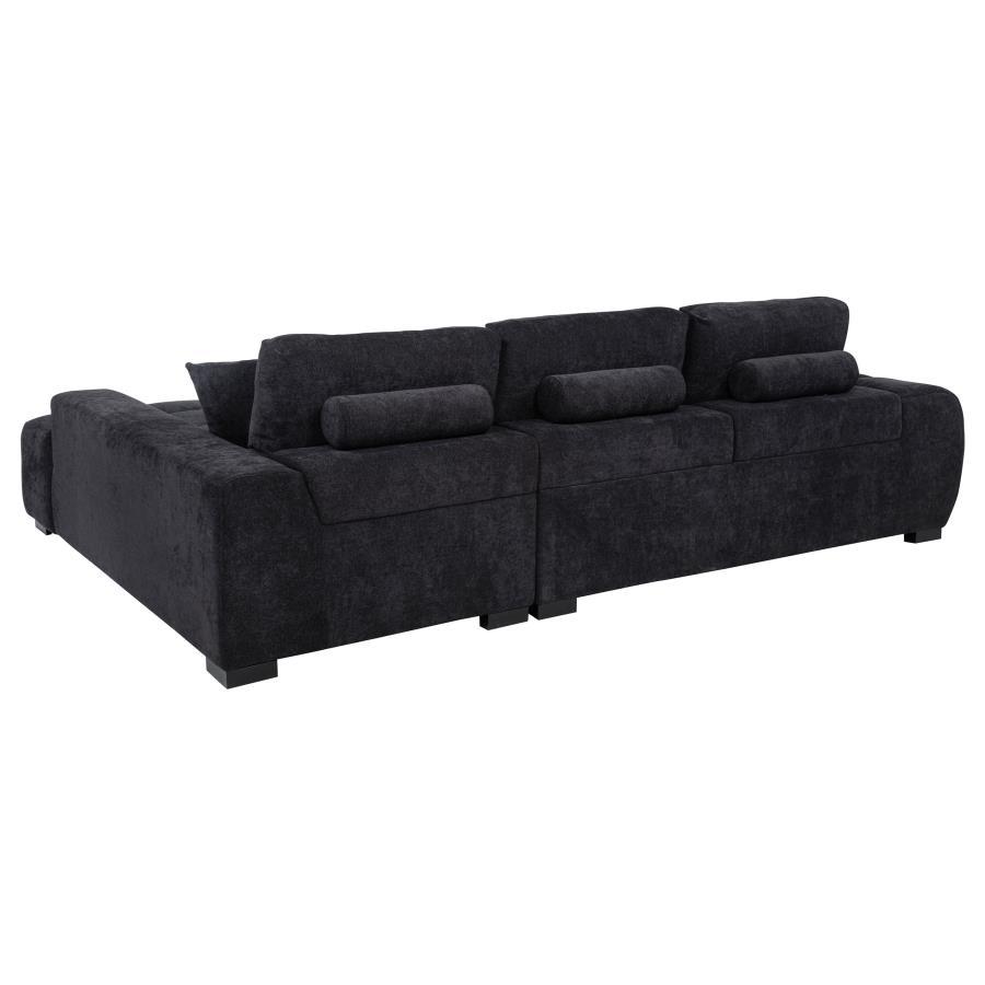 Octavia - Fabric Upholstered Sectional Chaise Sofa Coaster Fine Furniture