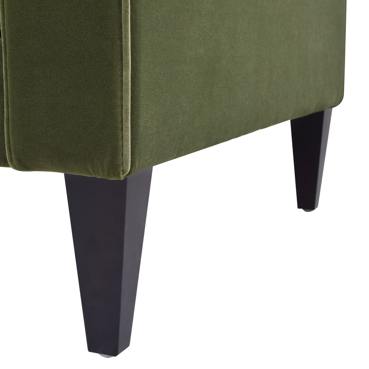 Nicholi - Mid-Century Modern Sofa - Olive Green Jennifer Taylor Home