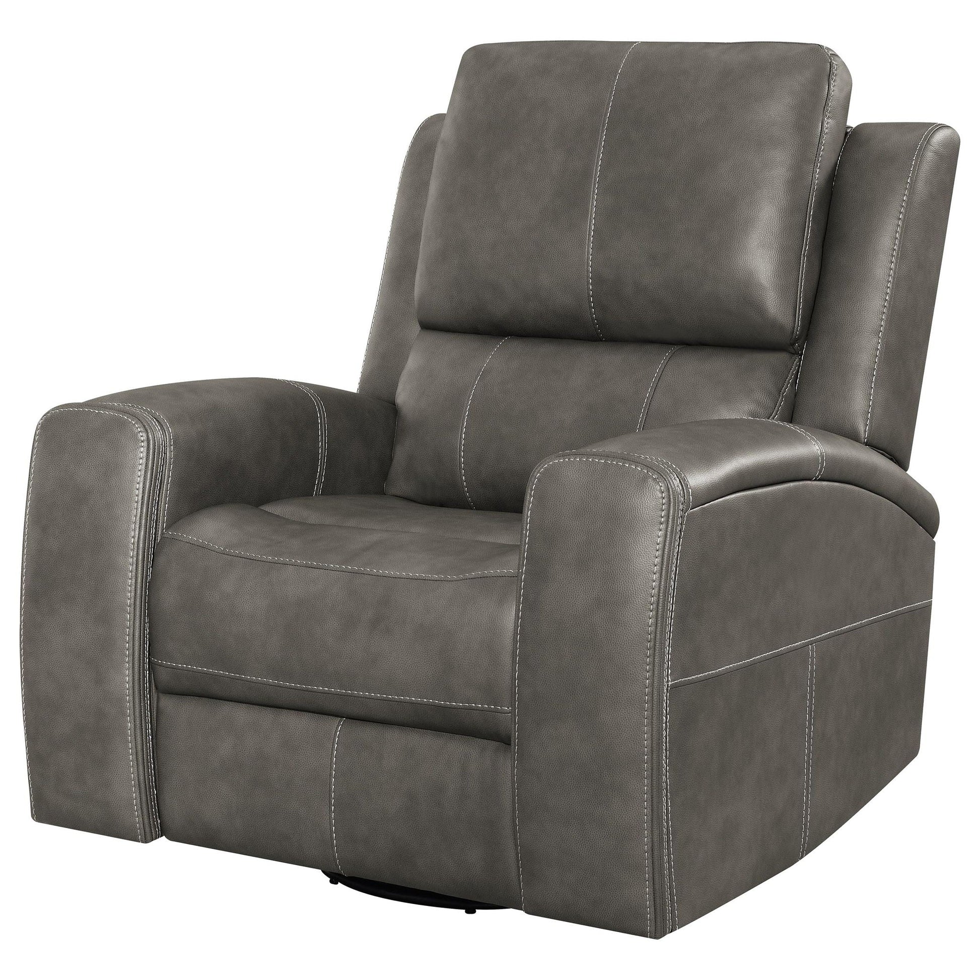 Boyce - Triple Power Swivel Recliner With Independent Adjustments Furniture Max