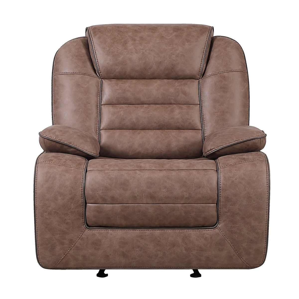 Lucius - Glider Recliner With Manual Recline - Brown Global Furniture USA