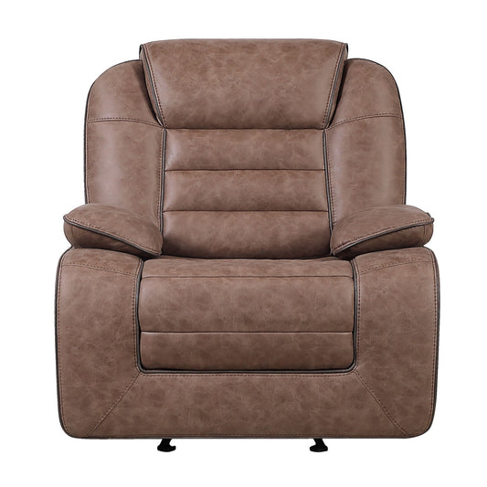 Lucius - Glider Recliner With Manual Recline - Brown Global Furniture USA