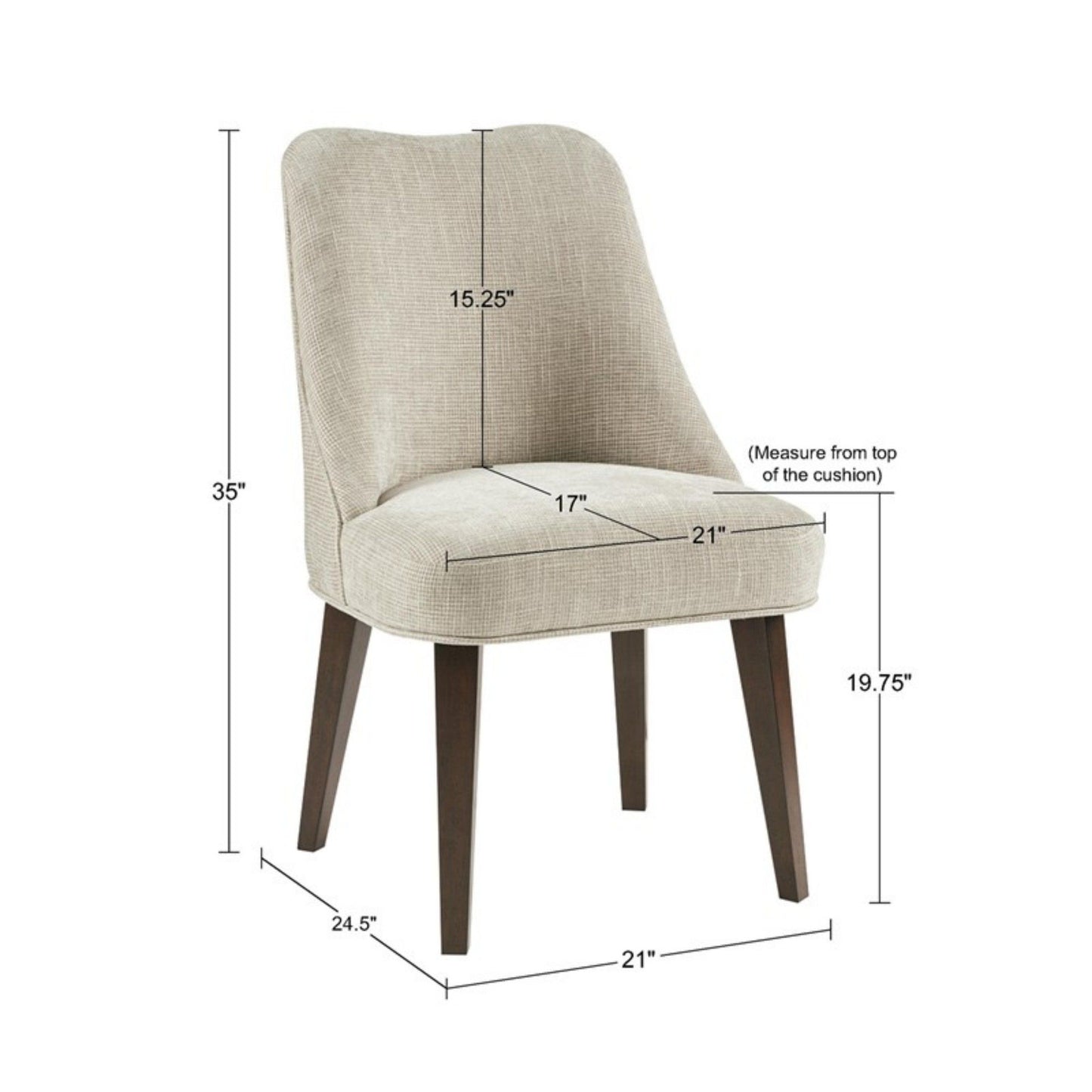 Holls - Dining Chair (Set of 2) - Beige JLA