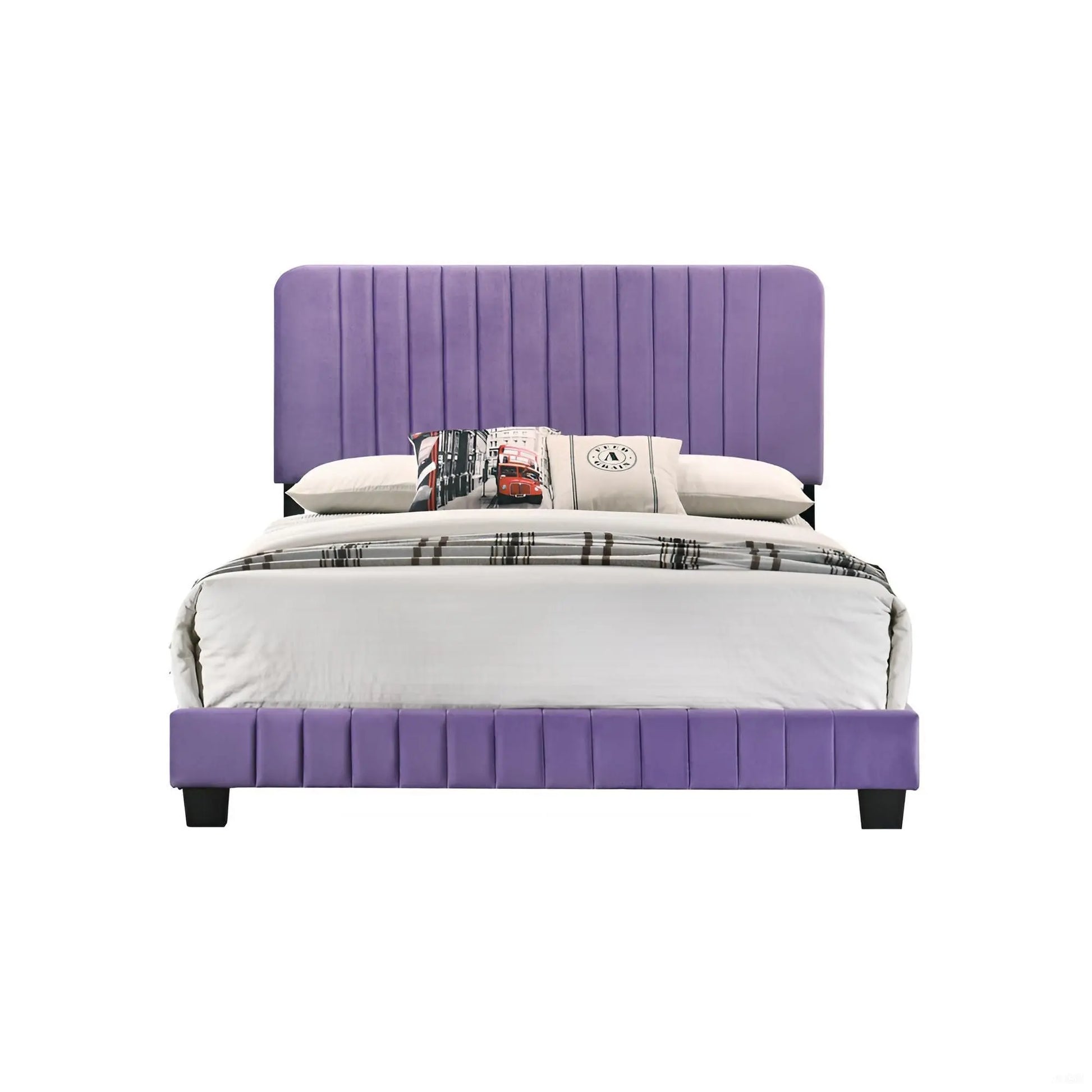 Channel Tufted Bed Glory Furniture