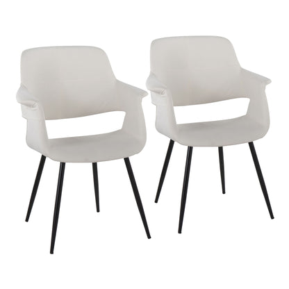 Vintage Flair - Glam, Art Deco Chair (Set of 2) Lumi Source