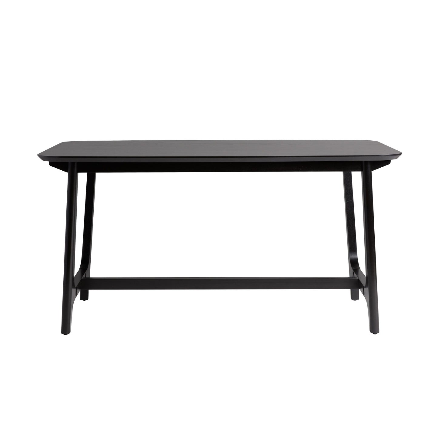 Mid-Century Modern Dining Table With Trestle Base Walker Edison