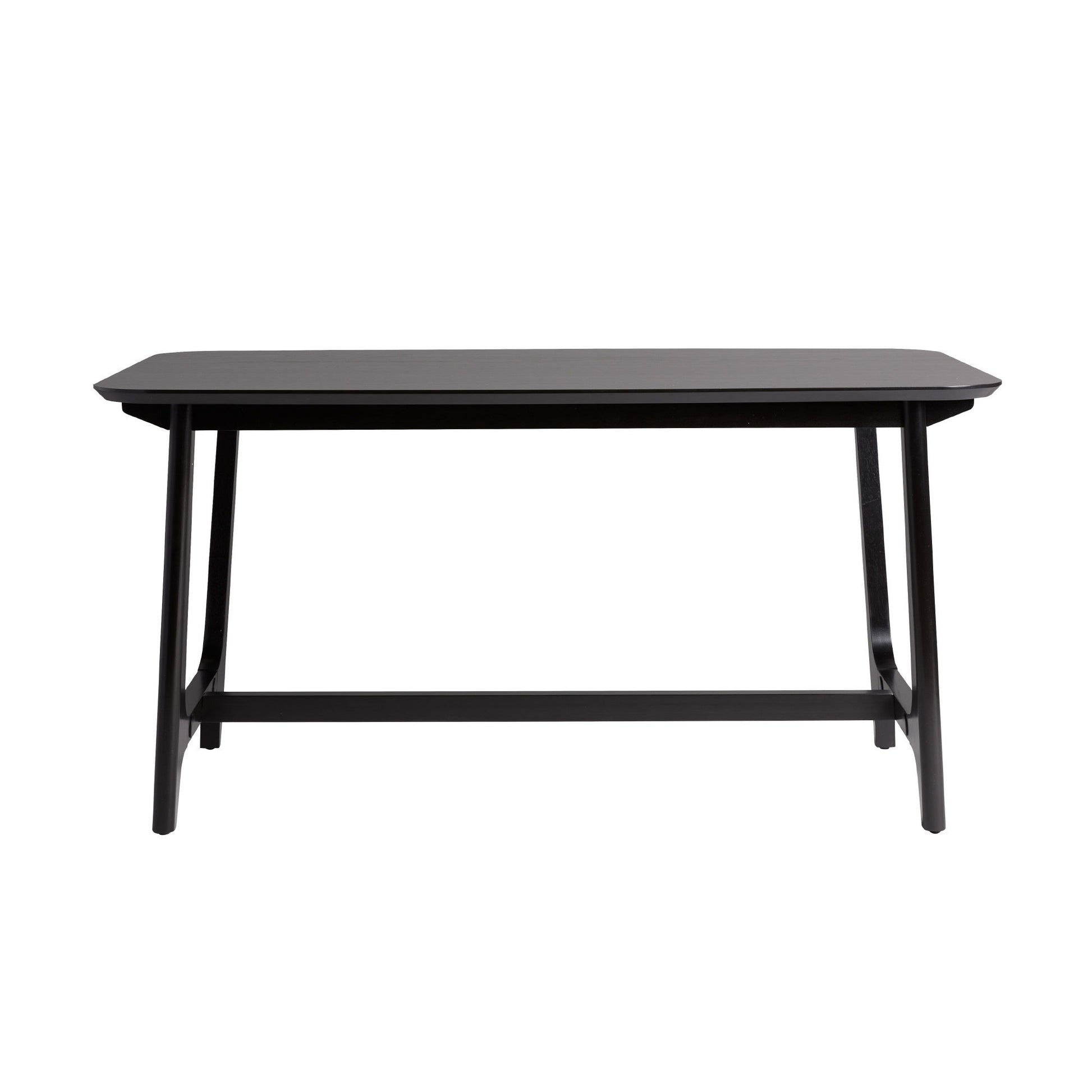 Mid-Century Modern Dining Table With Trestle Base Walker Edison