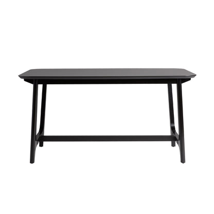 Mid-Century Modern Dining Table With Trestle Base Walker Edison