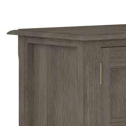 Burlington - Handcrafted Low Storage Cabinet Simpli-Home