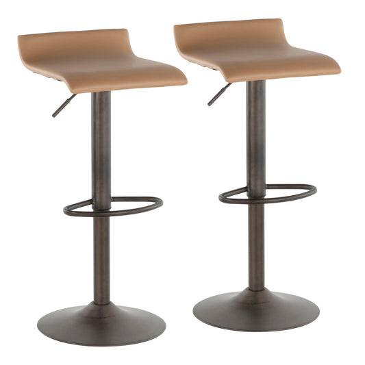 Ale - Industrial Barstool (Set of 2) Lumi Source
