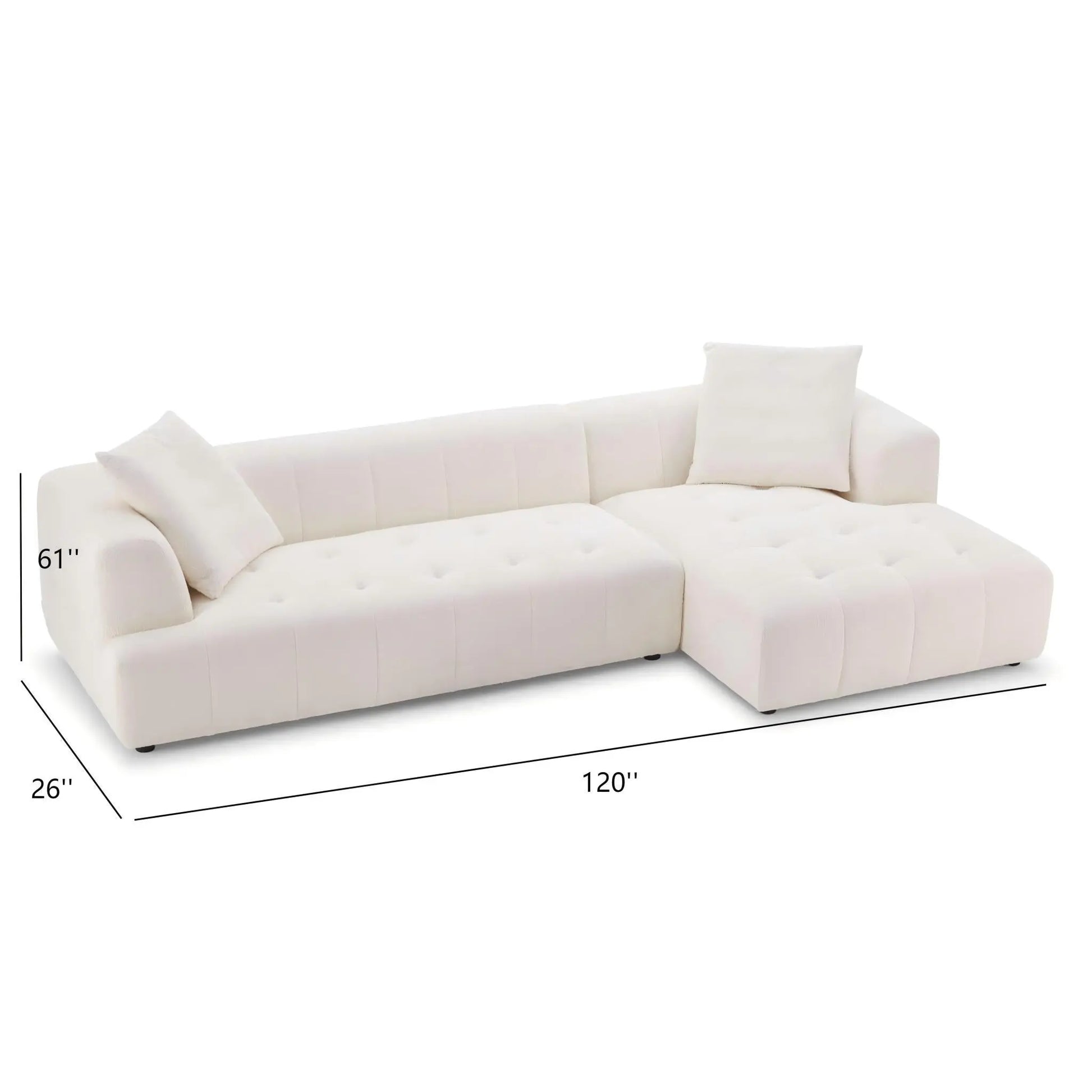 Kaynes - Elegant Upholstery Corner Sofa Ashcroft Furniture