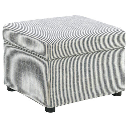 Winter - Upholstered Hydraulic Lift Top Storage Ottoman Coaster Fine Furniture