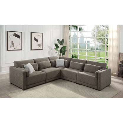 Rylie - Modular Sectional Sofa With Toss Pillows Acme
