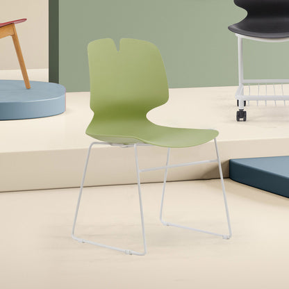 Modern Stacked Office Chairs (Set of 4) Home Essentials