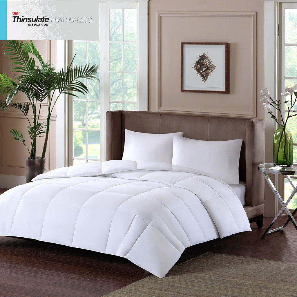 Twin Comforter - White