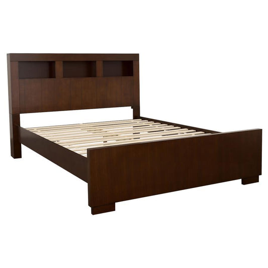 Jessica - LED Storage Bookcase Bed CoasterEssence
