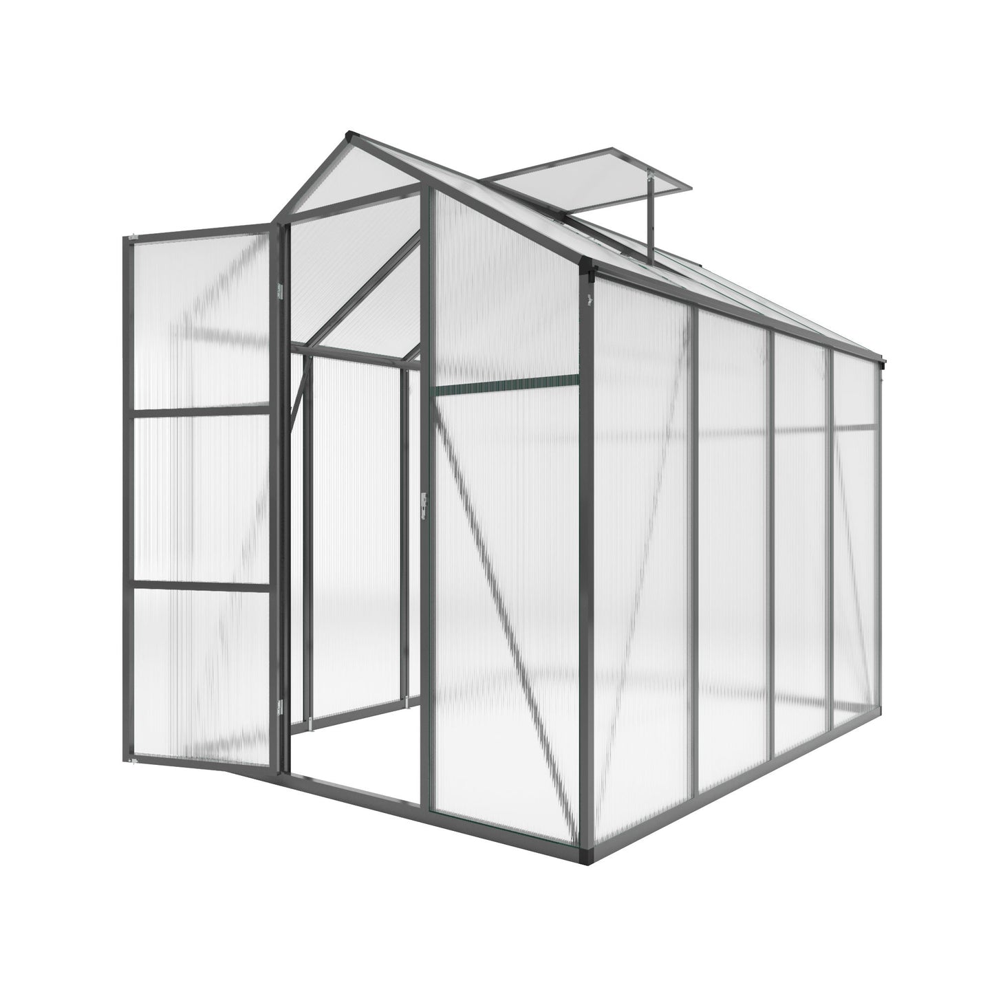 Gain Height Windproof Greenhouse With Raised Base Daily Nest