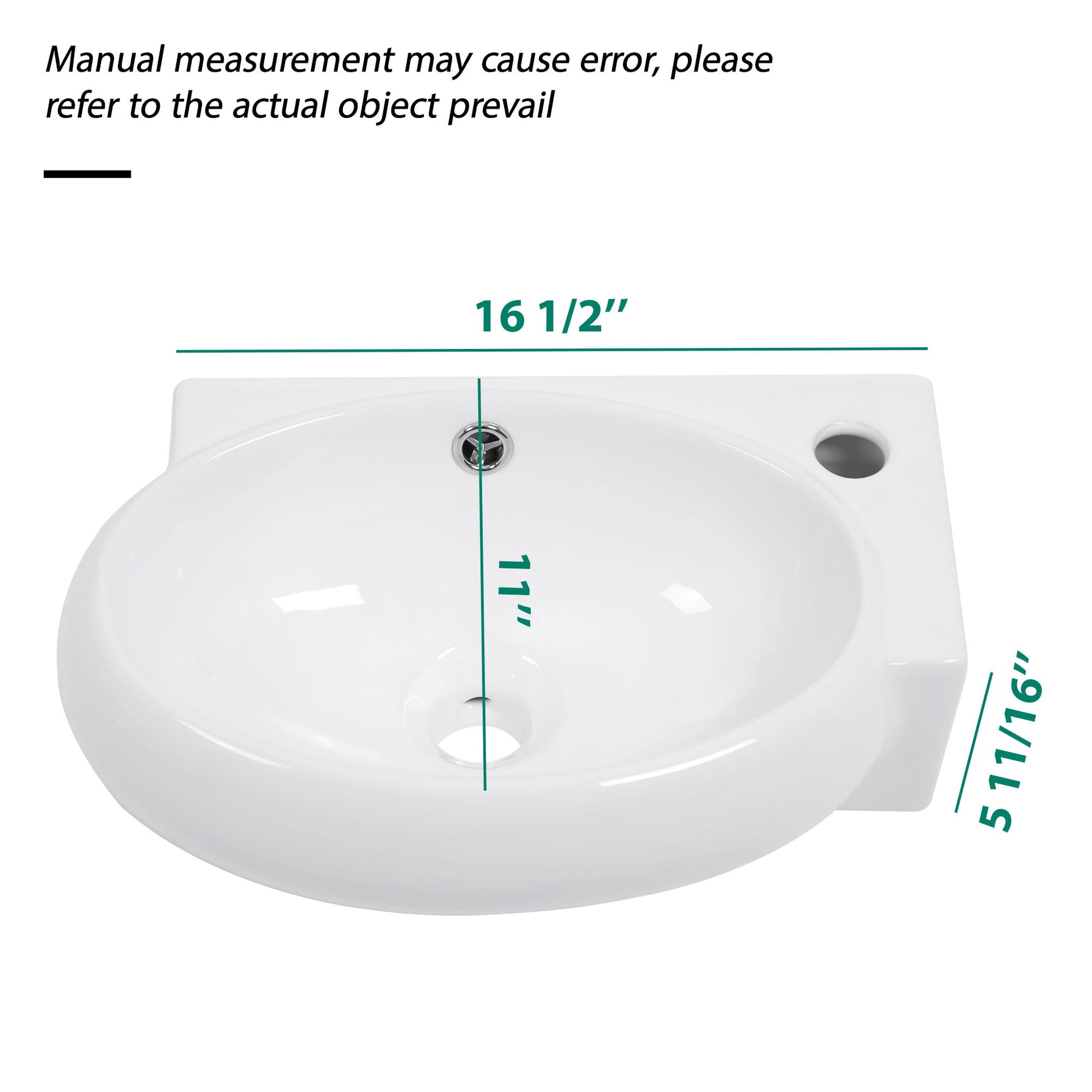 Modern Aesthetic Rectangle Wall Mount Bathroom Sink With Single Faucet Hole Daily Nest
