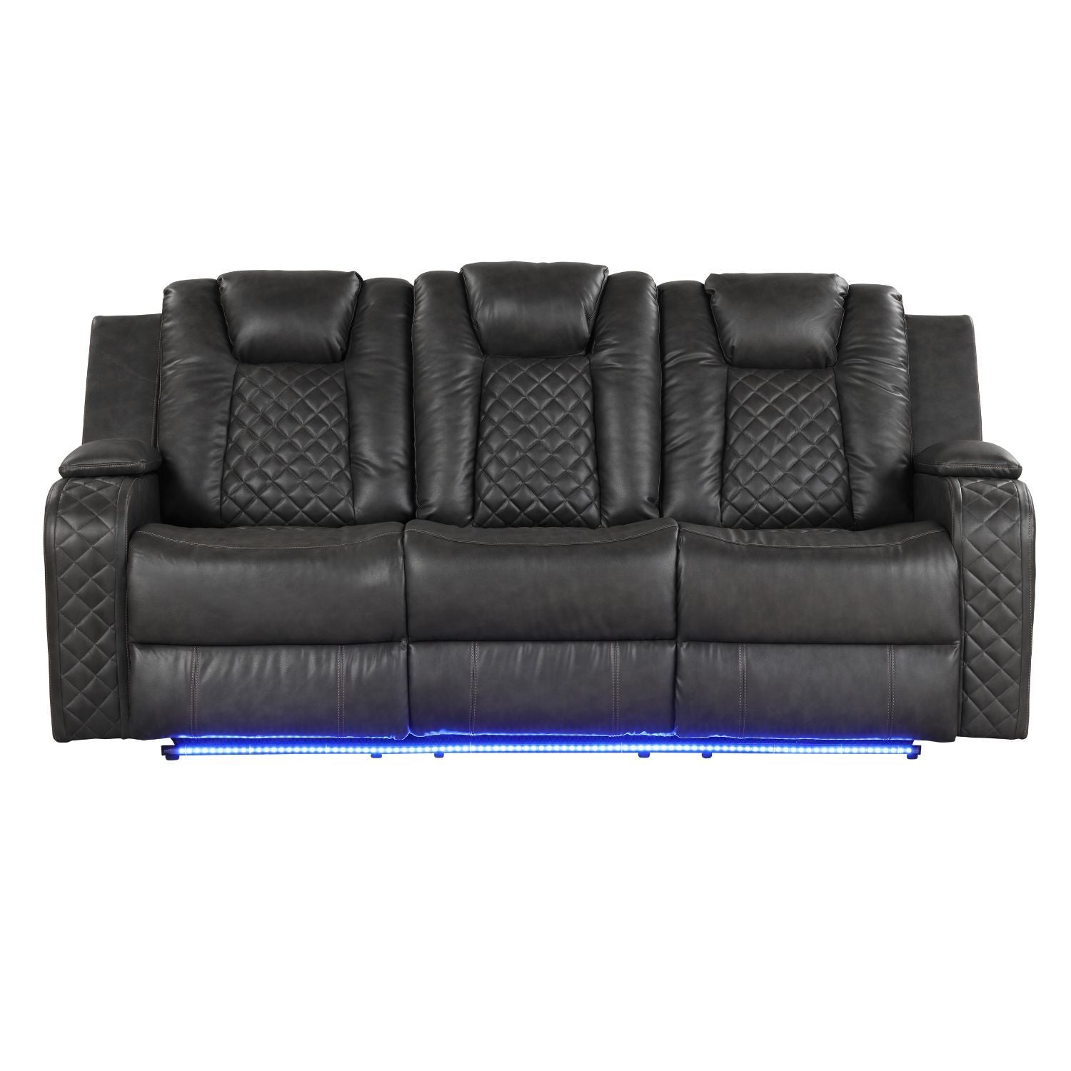 Benz - Power Reclining Sofa With LED Lighting Matrix Furniture Group