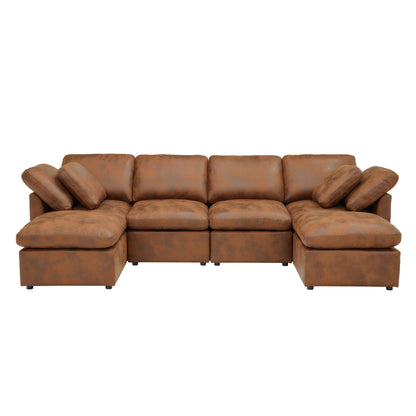Deep Modular Cloud Sofa, Freely Configurable Home Essentials