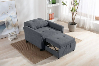 Hannah - Woven Convertible Armchair Lilola Home