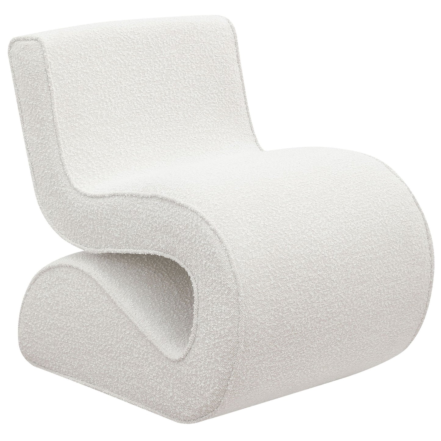 Austin - Armless Curved Chair Furniture Max