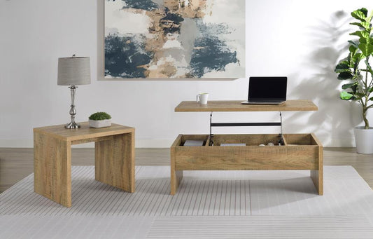 Canoga - Lift Top Cocktail Coffee Table Set - Mango Coaster Fine Furniture