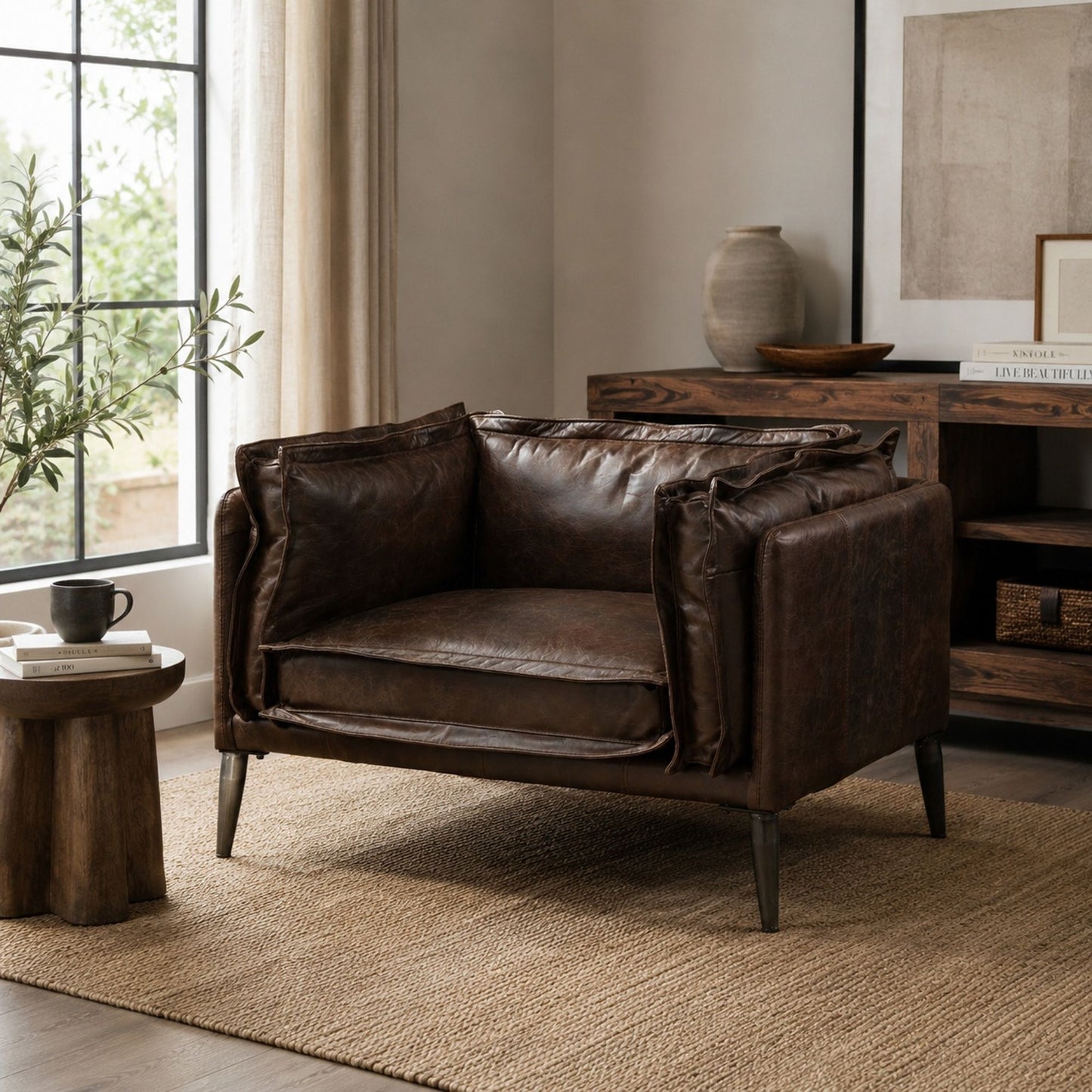 Porchester - Chair - Chocolate Home Essentials