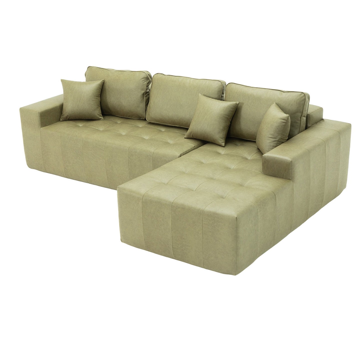 L - Shaped Corner Chaise Sofa Bed Home Essentials