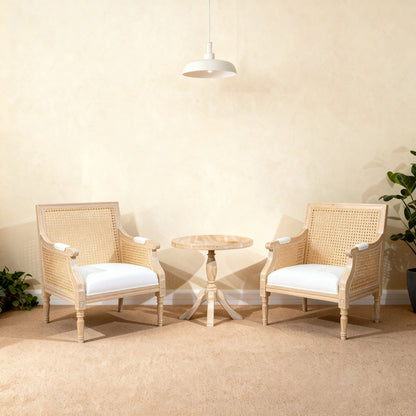 Accent Chair For Living Rooms - Beige Home Essentials