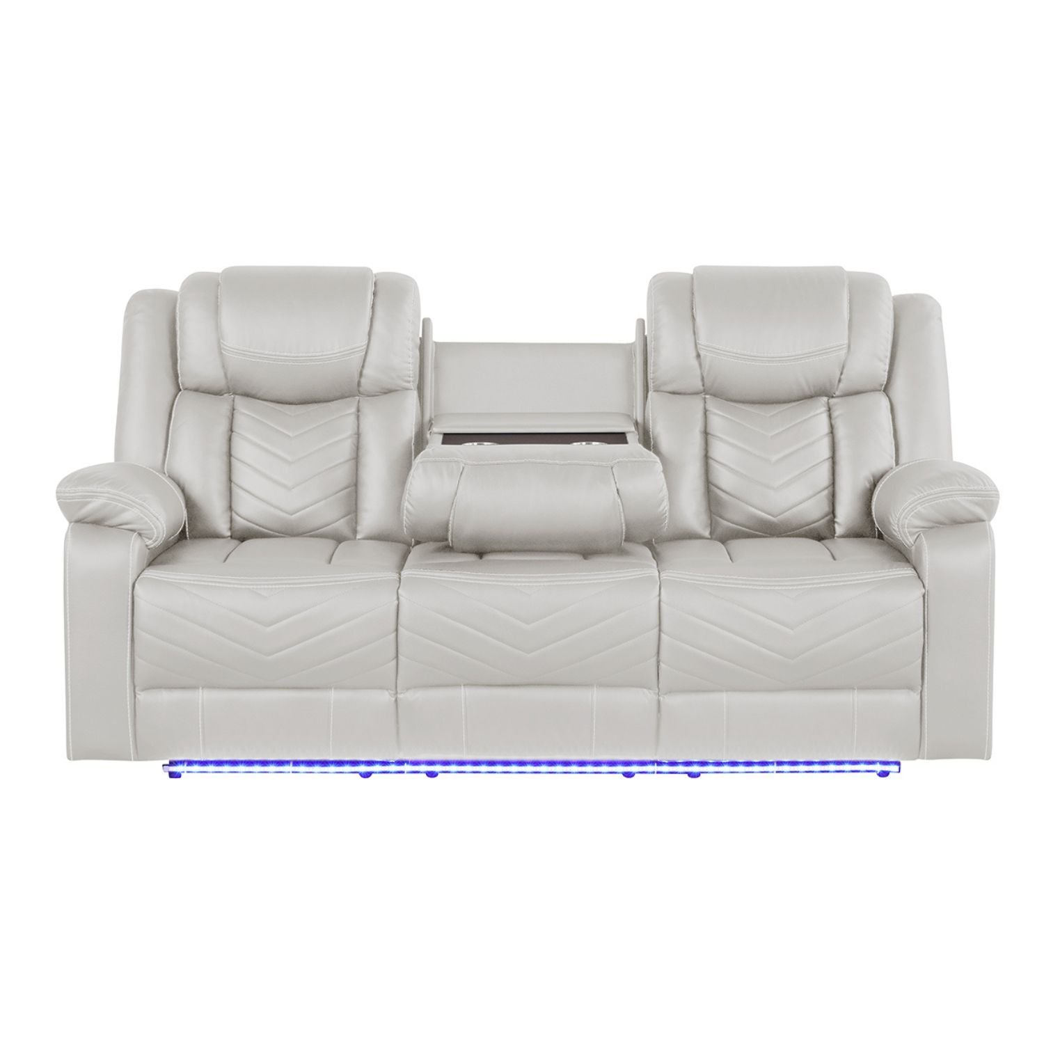 Challenger - LED Power Recliner Sofa Matrix Furniture Group