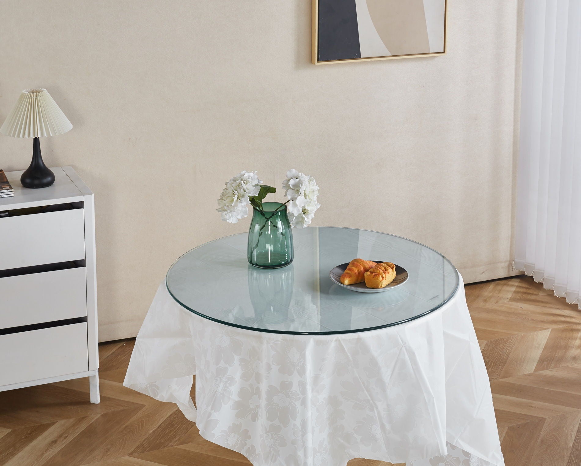 Tempered Glass Top - Clear Home Essentials