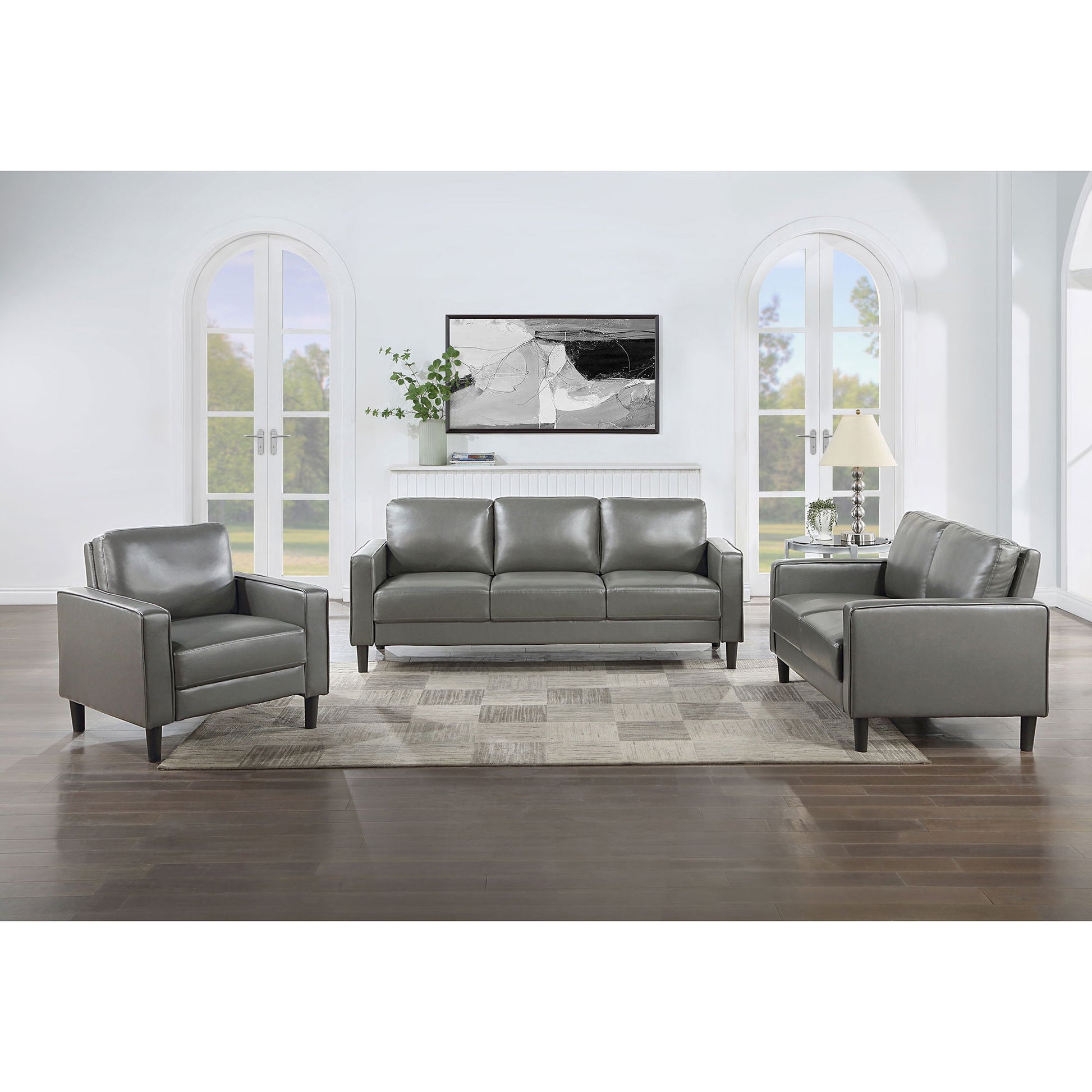 Farallone - Track Arm Sofa Set Furniture Max