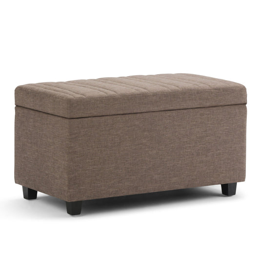 Darcy - Upholstered Storage Ottoman Bench Simpli-Home