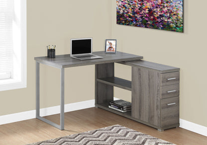 Computer Desk, Home Office, Corner, Left, Right Set - Up, Storage Drawers, L Shape, Laptop, And Contemporary & Modern 8th Street