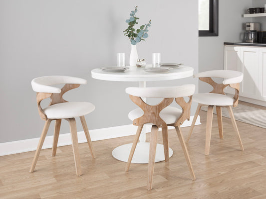 Gardenia - Mid Century Modern Dining Chair Lumi Source