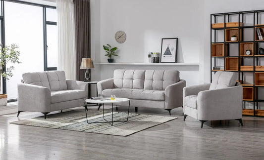 Callie - Woven Fabric Living Room Set Lilola Home