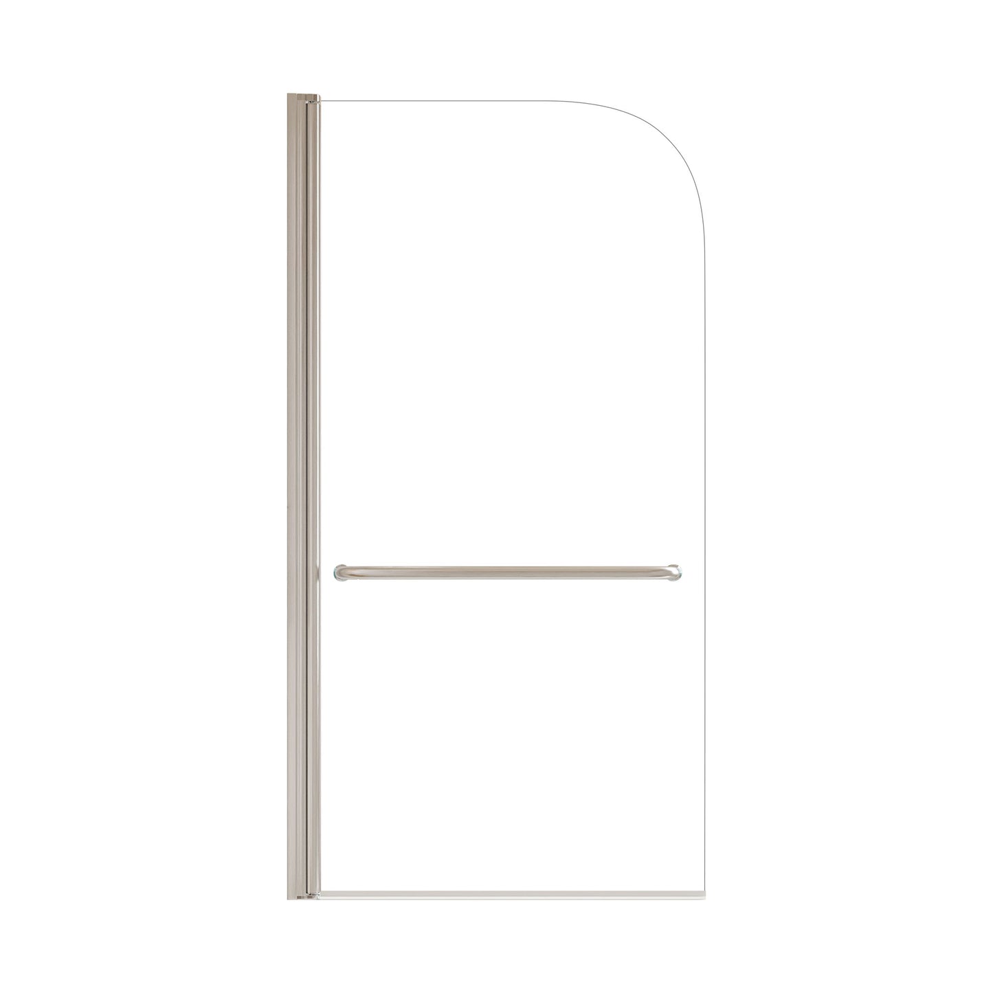 Bathtub Shower Door With 6mm Tempered Glass Daily Nest