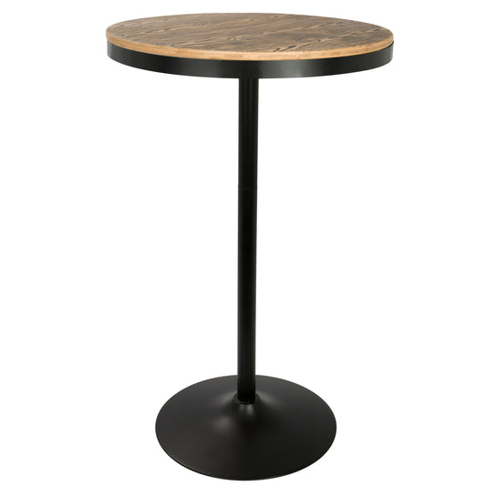 Dakota - Industrial Adjustable Bar Dinette Table Lumi Source