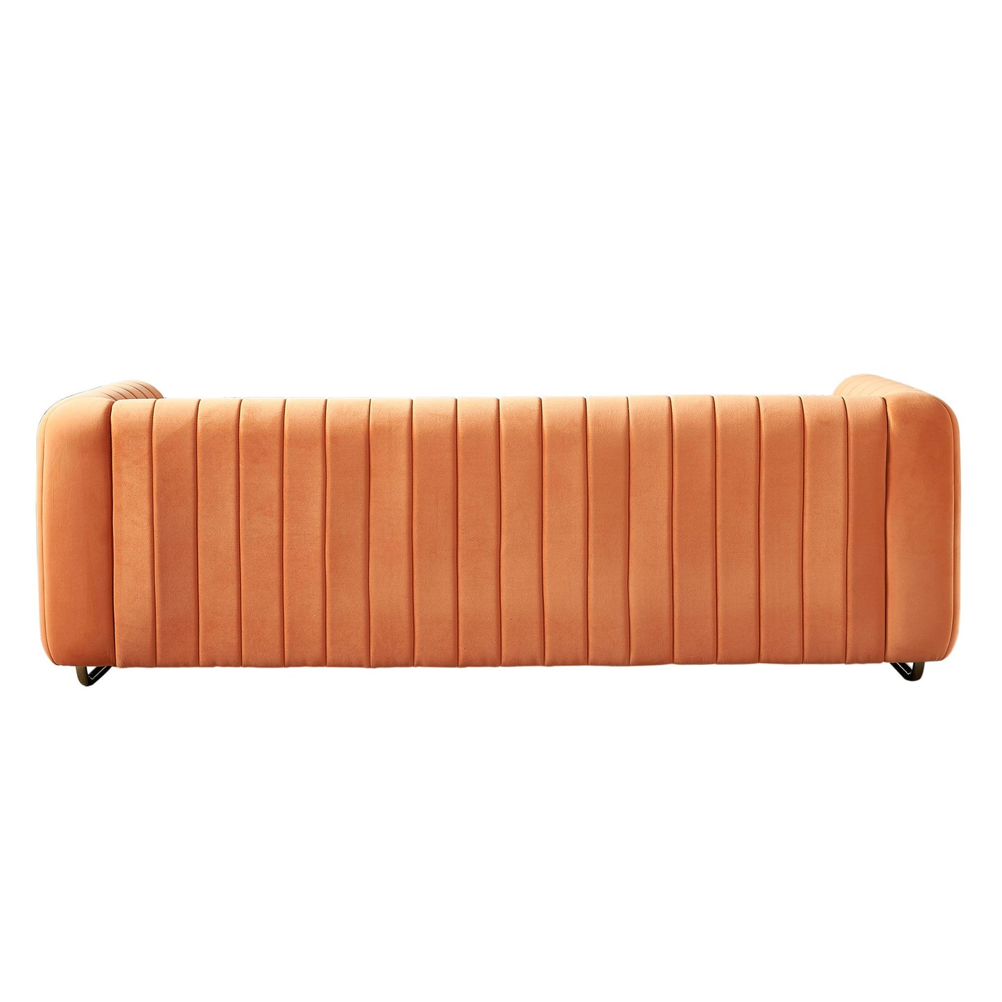 Contemporary Velvet Sofa Couch For Living Room Home Essentials