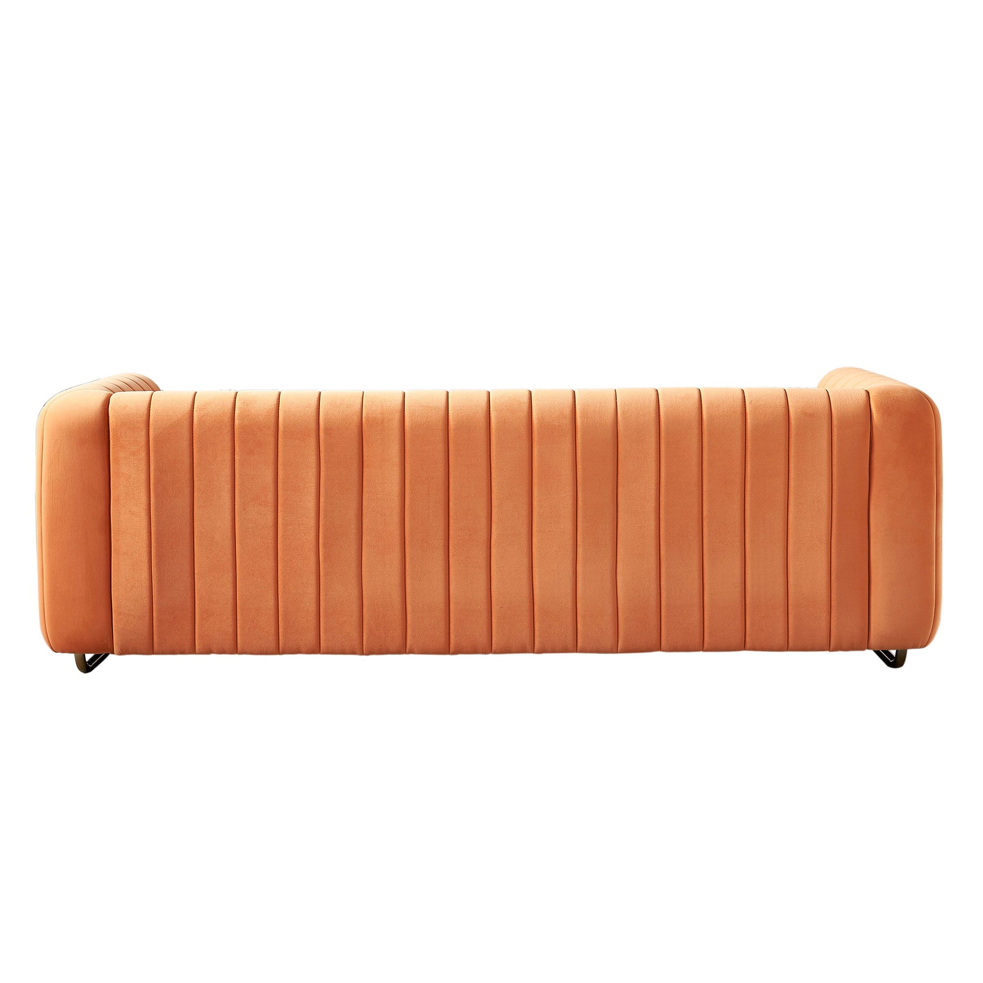 Contemporary Velvet Sofa Couch For Living Room Home Essentials