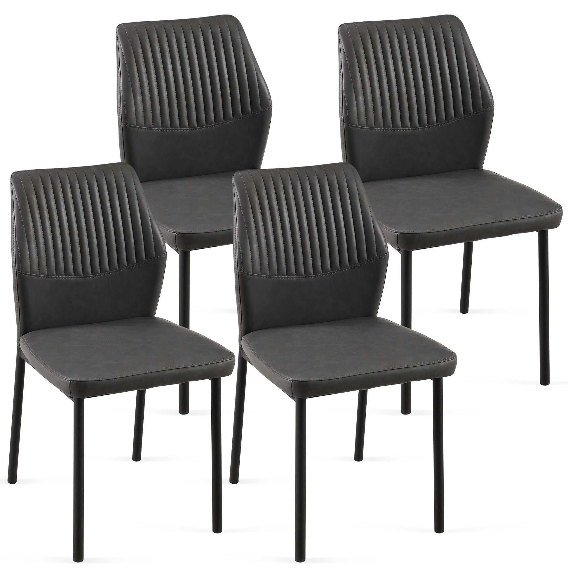 Dining Chairs Living Room Chair Modern Kitchen Armless Side Chair With Metal Legs Home Essentials