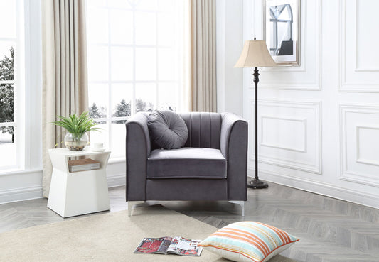 Contemporary Sloped Armchair Glory Furniture