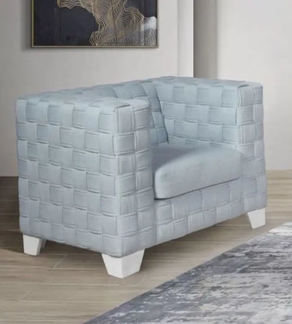 Saree - Chenille Chair - Light Blue Acme