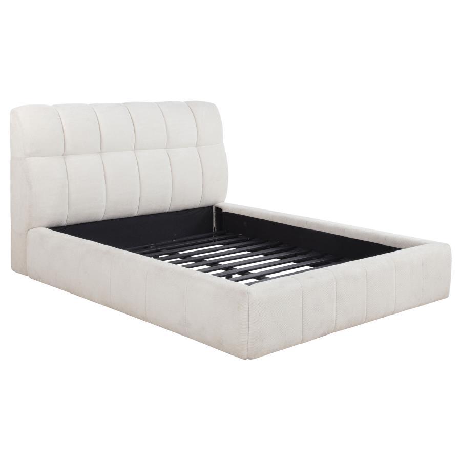 Nollet - Upholstered Platform Bed Coaster Fine Furniture