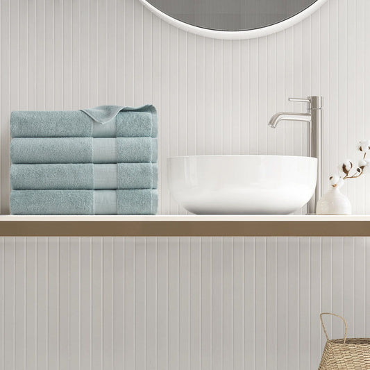 Premium Turkish Cotton 500GSM Plush Towel Set - Seafoam Super Listing