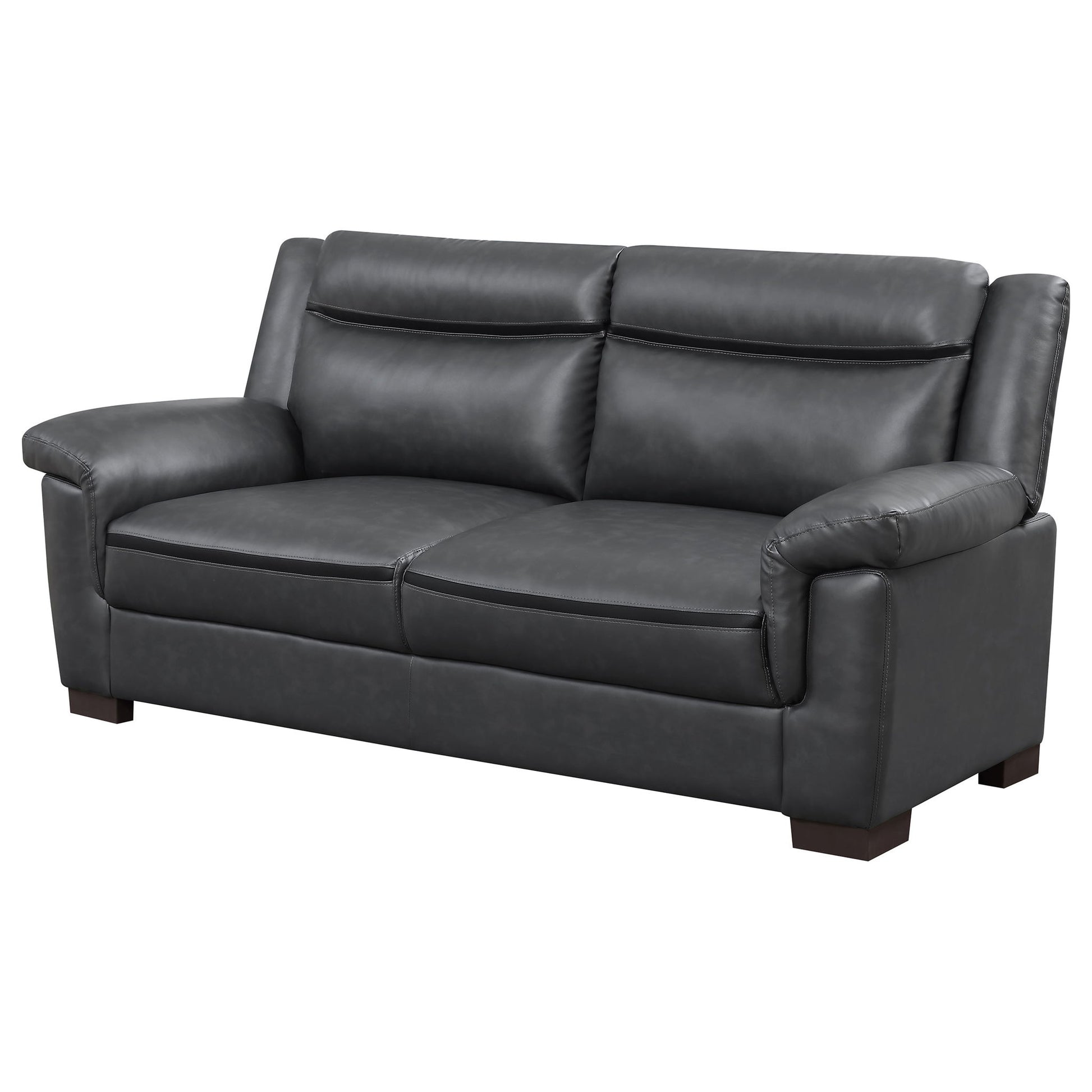 Hawthorne - Sofa With Top Arms Lounge Furniture - Gray Furniture Max
